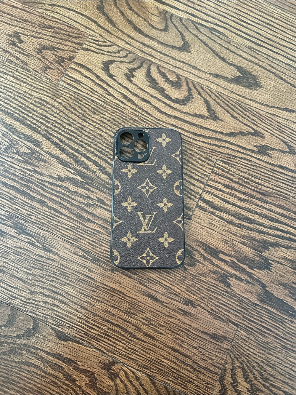 Luxury Monogram iPhone 13 Pro Max Case - Brown